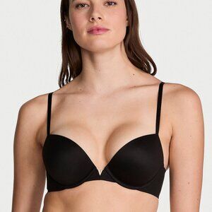 Victoria's Secret Love Cloud Black Smooth Push-Up Bra | Size 36D